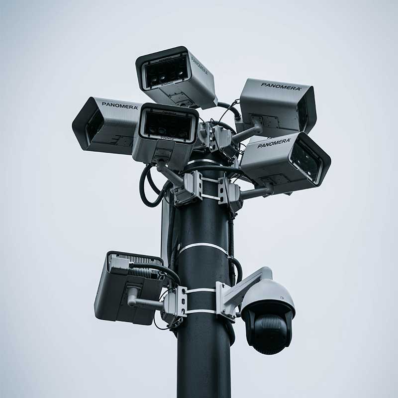 Agent de sécurité professionnel en surveillance